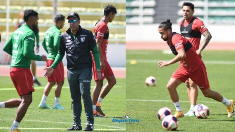 Selección Boliviana intensifica su preparación para los partidos de eliminatorias