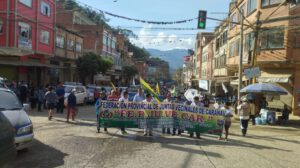 Gran marcha en Caranavi exige el desbloqueo inmediato de las carreteras