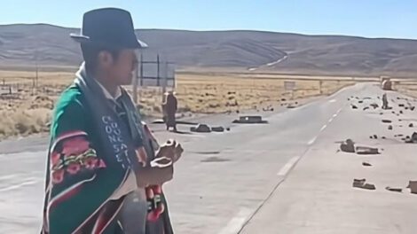 El dirigente denunciante
