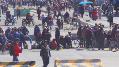 bloqueos en Bolivia