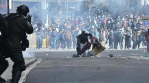protestas en Bolivia