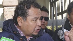 El ejecutivo gremial nacional, César Gonzáles