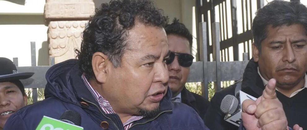 El ejecutivo gremial nacional, César Gonzáles