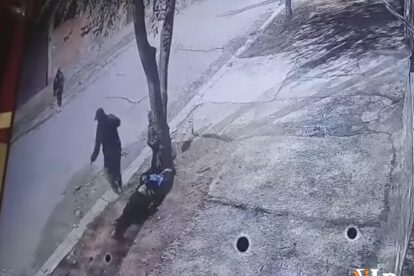 Imagen de la cámara de seguridad