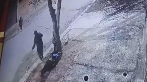 Imagen de la cámara de seguridad