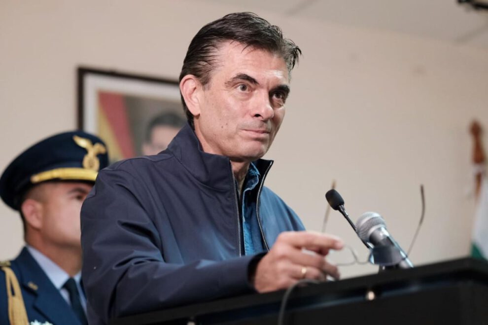 El Presidente Rodrigo Paz