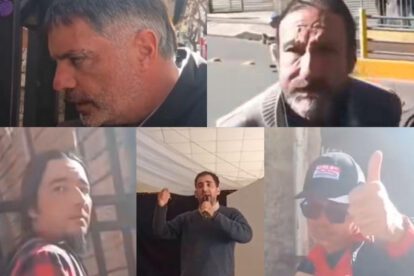 Los ciudadanos argentinos fueron identificados por videos de Redes Sociales