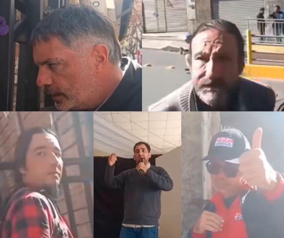 Los ciudadanos argentinos fueron identificados por videos de Redes Sociales