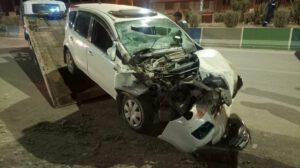Imagen de uno de los motorizados