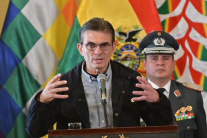 El Presidente Rodrigo Paz en conferencia de prensa