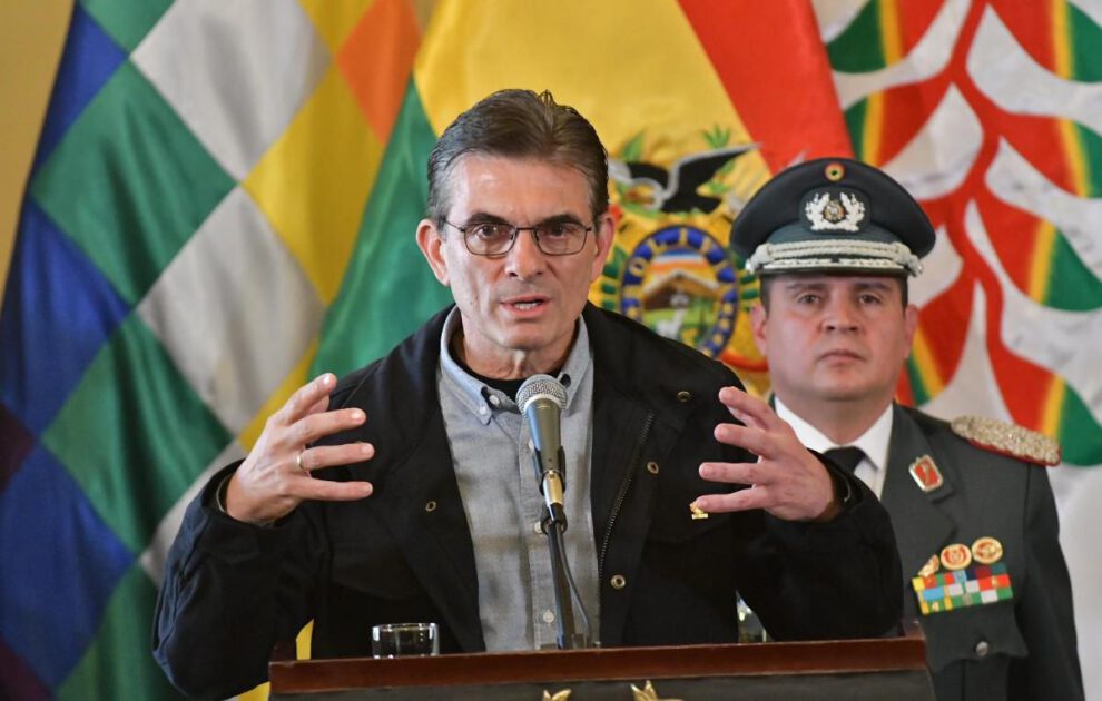 El Presidente Rodrigo Paz en conferencia de prensa