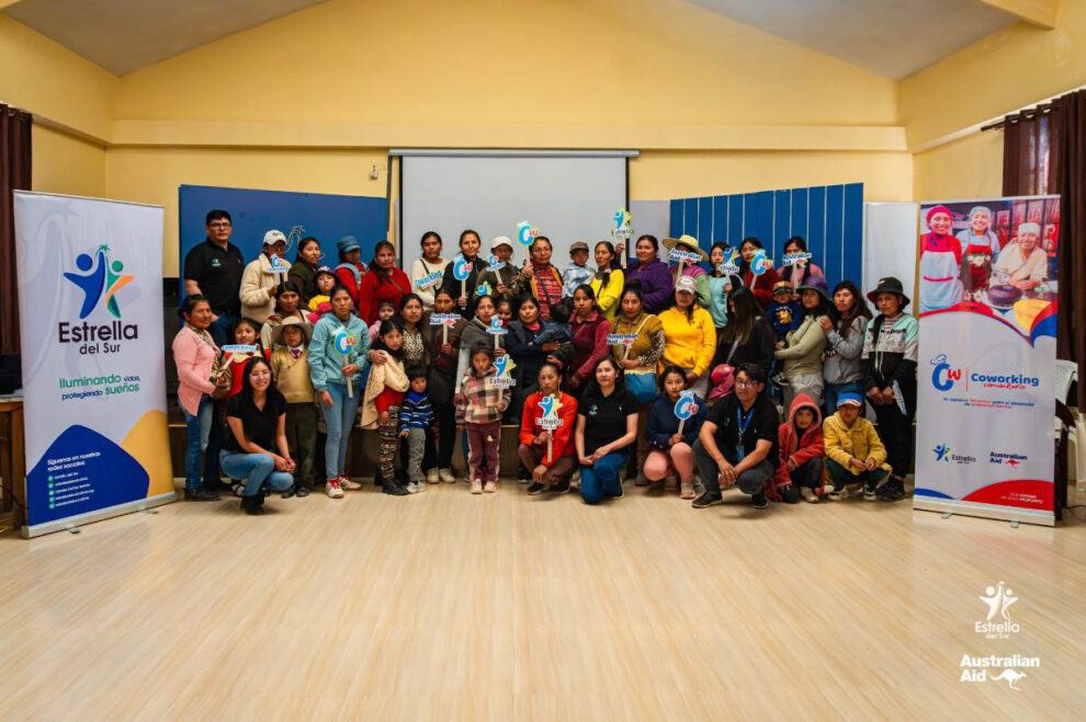 Lanzamiento oficial del proyecto “Coworking Comunitario” junto a las mujeres participantes