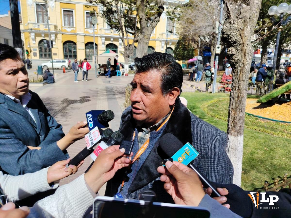 Juan Arroyo, delegado defensorial en Oruro