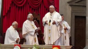 La misa de Corpus Christi en La Paz