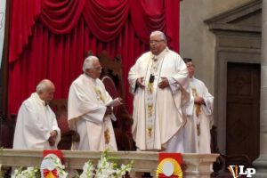 La misa de Corpus Christi en La Paz