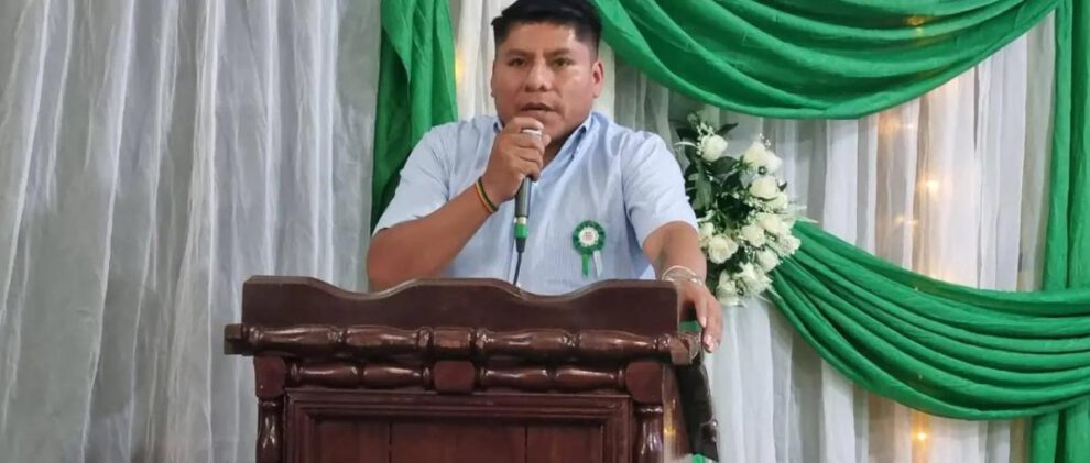 Leonardo Loza, gobernador de Cochabamba