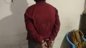 Imagen del detenido