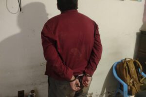 Imagen del detenido