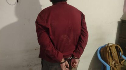 Imagen del detenido