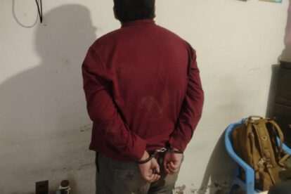 Imagen del detenido