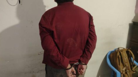 Imagen del detenido