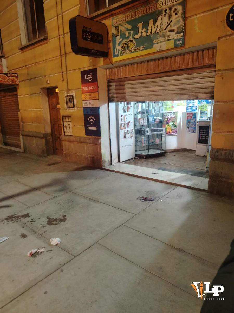Imagen del lugar del hecho