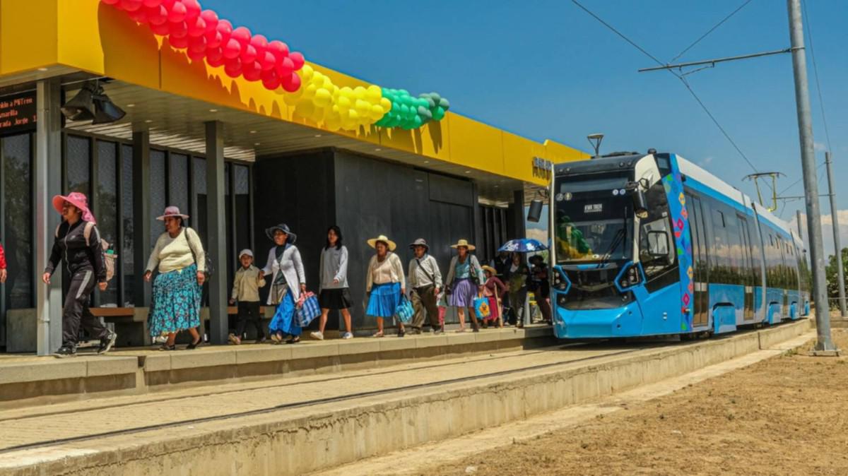 tren metropolitano de Cochabamba