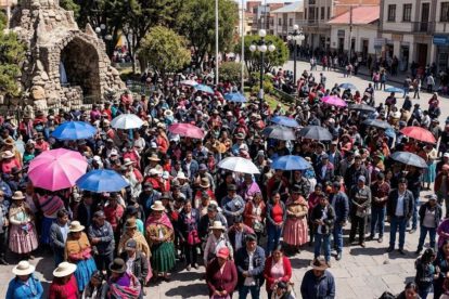 La población expresó su molestia por los perjuicios a causa de los bloqueos