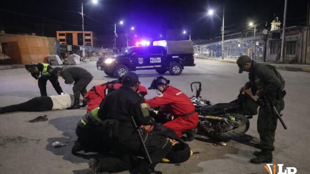 Policía muerto en accidente vial Oruro