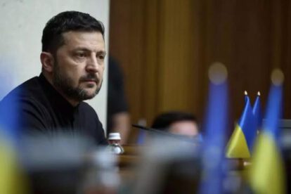 El presidente de Ucrania, Volodimir Zelensky