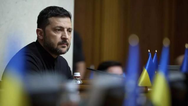 El presidente de Ucrania, Volodimir Zelensky