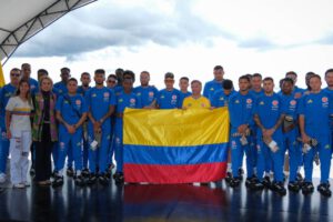 Mundial 2026, Selección de Colombia recibe pabellón nacional, Gustavo Petro entrega, Colombia en el grupo K