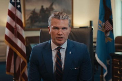 Pete Hegseth es el Secretario de Guerra de EE.UU.