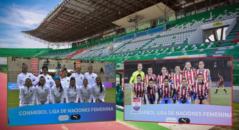 Liga de Naciones Femenina, Bolivia vs. Paraguay, Estadio Ramón Aguilera Costas de Santa Cruz