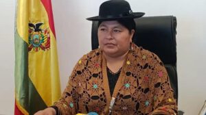 Simona Quispe, exsenadora del MAS
