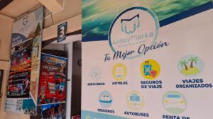 Una agencia de turismo en La Paz