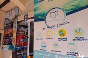 Una agencia de turismo en La Paz