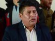 El dirigente vecinal Justino Apaza