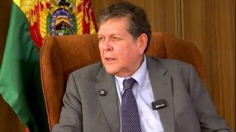 El ministro de Hidrocarburos, Marcelo Blanco
