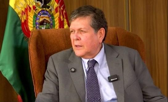 El ministro de Hidrocarburos, Marcelo Blanco