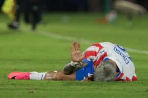 Mundial 2026, Julio Enciso sale lesionado, Selección de Paraguay amistoso contra Nicaragua