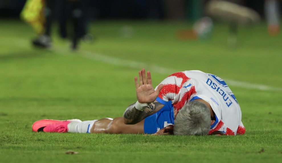 Mundial 2026, Julio Enciso sale lesionado, Selección de Paraguay amistoso contra Nicaragua
