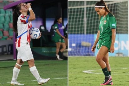 Liga de Naciones, Bolivia vs. Paraguay, Goleada de Paraguay a Bolivia, Estadio Ramón Aguilera Costas
