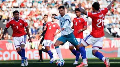 Mundial 2026, Amistoso Portugal vs. Chile, Estadio Nacional de Jamor en Lisboa