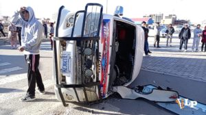 Imagen del vuelco