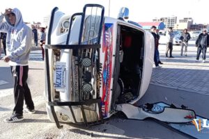 Imagen del vuelco