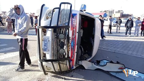 Imagen del vuelco