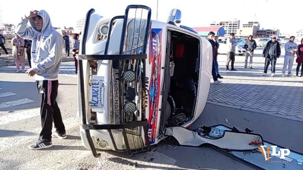Imagen del vuelco