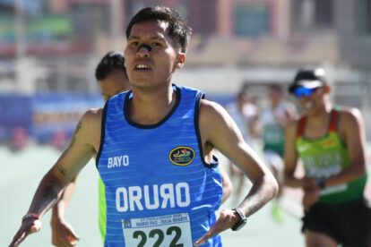 Atletismo internacional en Cochabamba, Benita Parra Valeria Quispe y David Ninavia ganan oro, El podio en 1.500 varones fue de los orureños