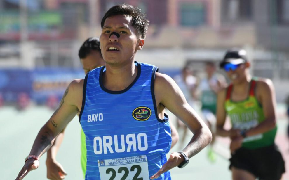 Atletismo internacional en Cochabamba, Benita Parra Valeria Quispe y David Ninavia ganan oro, El podio en 1.500 varones fue de los orureños